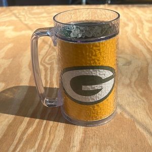 Green Bay Packers NFL Thermo-Serv Insulated Beverage Beer Mug Cup USA